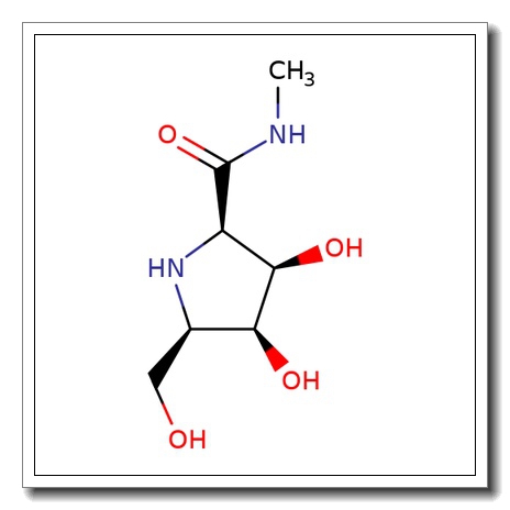 (2R, 3R, 4S, 5R) -3, 4- Dihydroxy- 5- (hydroxymethyl) - N- methyl-2- pyrrolidinecarboxami de CAS 1591783-03-7