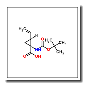 (1R,2S)-1-叔丁氧羰基氨基-2-乙烯基环丙烷甲酸