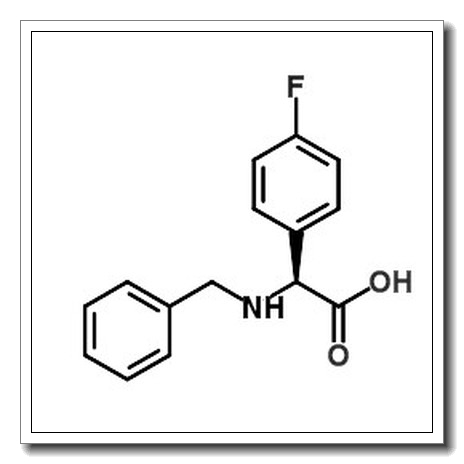 (2S)-(Benzylamino)(4-fluorophenyl)acetic acid