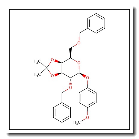 4-Methoxyphenyl 2,6-di-O-benzyl-3,4-O-isopropylidene-b-D-galactopyranose CAS 159922-68-6