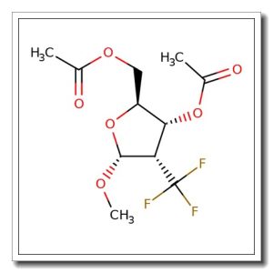 Methyl 3,5-di-O-acetyl-2-deoxy-2-(trifluoromethyl)-a-D-ribofuranoside