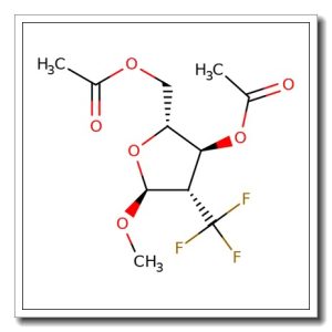 Methyl 2-deoxy-2- (trifluoromethyl)-a-D-arabinofuranoside-diacetate