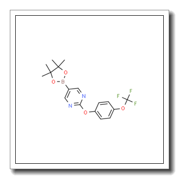 5-(4,4,5,5-Tetramethyl-1,3,2-dioxaborolan-2-yl)-2-(4-(trifluoromethoxy)phenoxy)pyrimidine CAS 1599467-81-8
