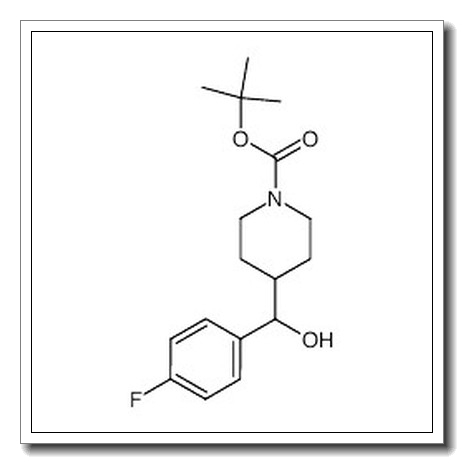 4-[(4-fluorophenyl)hydroxymethyl]piperidine-1-carboxylic acid tert-butyl ester CAS 160296-41-3 