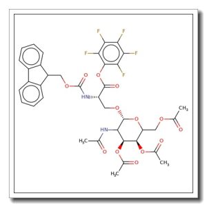2-Acetamido-3,4,6-tri-O-acetyl-2-deoxy-b-D-glucopyranosyl-(N-Fmoc)-L-serine pentafluorophenyl ester