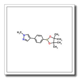 1-Methyl-4-[4-(4,4,5,5-tetramethyl-1,3,2-dioxaborolan-2-yl)phenyl]-1H-pyrazole