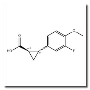 反式-2-(3-氟-4-甲氧基苯基)环丙烷-1-羧酸