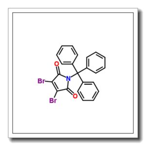 N-三苯甲游基-2,3-二溴马来酰亚胺