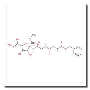 N- [(Phenylmethoxy) carbonyl] glycylglycyl- 2- amino- 2- deoxy-a- D- manno- 2- heptulofuranosonic acid methyl ester