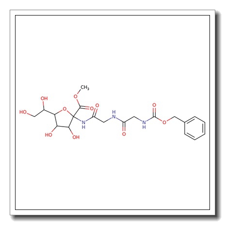 N- [(Phenylmethoxy) carbonyl] glycylglycyl- 2- amino- 2- deoxy-a- D- manno- 2- heptulofuranosonic acid methyl ester CAS 161086-37-9