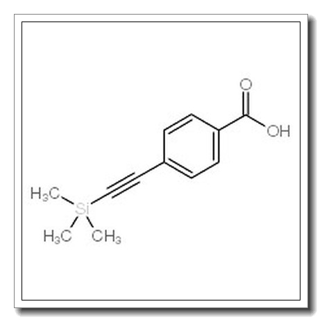 4-(2-trimethylsilylethynyl)benzoic acid CAS 16116-80-6 