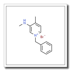 1-苄基-4-甲基-3-(甲基氨基)吡啶-1-溴化物