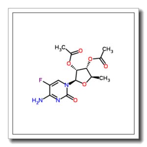 2′,3′-二-O-乙酰基-5′-脱氧-5-氟-D-胞啶