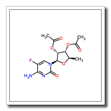 2′,3′-二-O-乙酰基-5′-脱氧-5-氟-D-胞啶