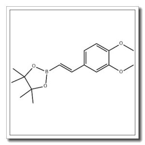 (E)-2-(3,4-二甲氧基苯乙烯基)-4,4,5,5-四甲基-1,3,2-二氧杂硼烷