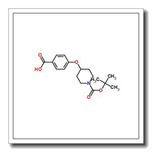 4-[1-叔丁氧羰酰-4-哌啶]氧苯甲酸