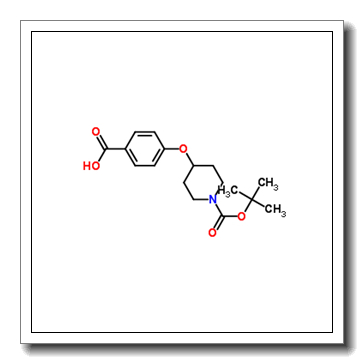 4-(1-(tert-butoxycarbonyl)piperidin-4-yloxy)benzoic acid CAS 162046-56-2