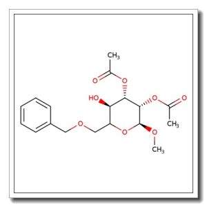 6-O-Benzyl-2,3-di-O-acetyl-methyl-a-D-glucopyranoside