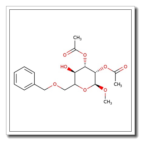 6-O-Benzyl-2,3-di-O-acetyl-methyl-a-D-glucopyranoside CAS 162284-50-6