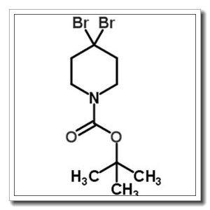 2-Methyl-2-propanyl 4,4-dibromo-1-piperidinecarboxylate