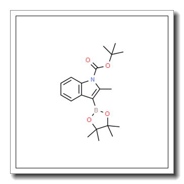 tert-Butyl 2-methyl-3-(4,4,5,5-tetramethyl-1,3,2-dioxaborolan-2-yl)-1H-indole-1-carboxylate CAS 1627721-62-3