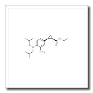 (1R,2S)-2-(3-氨基-4-(二异丁基氨基)苯基)环丙烷羧酸乙酯