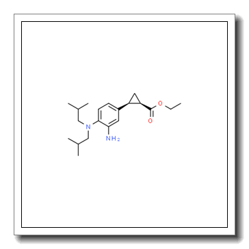 (1R,2S)-2-(3-氨基-4-(二异丁基氨基)苯基)环丙烷羧酸乙酯