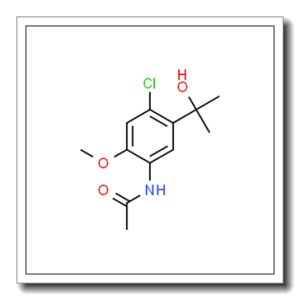 N- [4-氯-5-(1-羟基-1-甲基乙基)-2-甲氧基苯基]乙酰胺