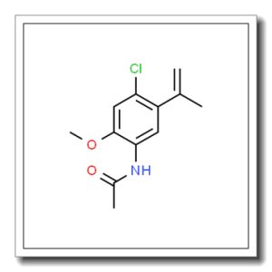 N- [4-氯-2-甲氧基-5-(1-甲基乙烯基)苯基]乙酰胺