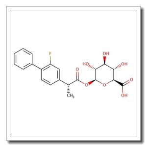 Tarenflurbil-acyl-b-D-glucuronide