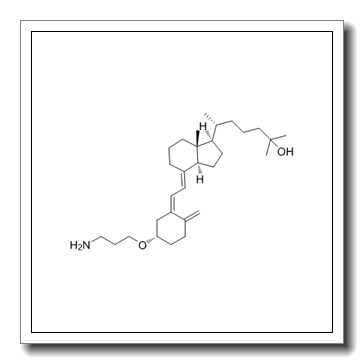 (6R)-6-[(1R,3aS,4E,7aR)-4-[(2Z)-2-[(5S)-5-(3-aminopropoxy)-2-methylidenecyclohexylidene]ethylidene]-7a-methyl-2,3,3a,5,6,7-hexahydro-1H-inden-1-yl]-2-methylheptan-2-ol CAS 163018-26-6