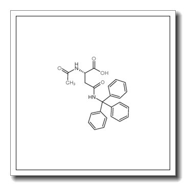 (2S)-2-acetamido-4-oxo-4-(tritylamino)butanoic acid CAS 163277-78-9
