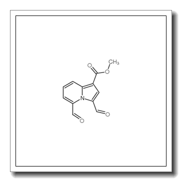 Methyl 3,5-diformyl-1-indolizinecarboxylate CAS 163556-04-5