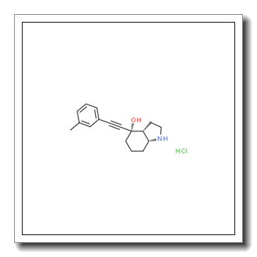 (3AR,4S,7AR)-4-(间甲苯乙炔基)八氢-1H-吲哚-4-醇盐酸盐