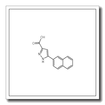3-naphthalen-2-yl-1H-pyrazole-5-carboxylic acid CAS 164295-94-7