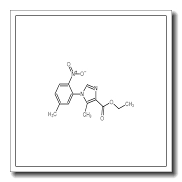 1-(5-甲基-2-硝基苯基)-1H-咪唑-4-羧酸乙酯