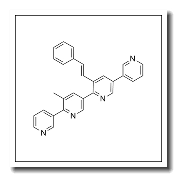 3'-Methyl-3''-[(E)-2-phenylvinyl]-3,2':5',2'':5'',3'''-quaterpyridine CAS 1651890-44-6