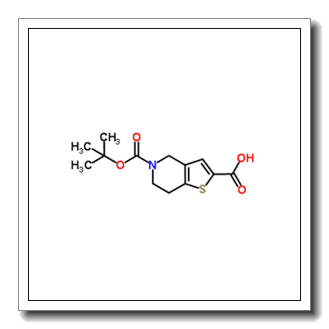 5-[(2-methylpropan-2-yl)oxycarbonyl]-6,7-dihydro-4H-thieno[3,2-c]pyridine-2-carboxylic acid CAS 165947-48-8