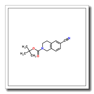 tert-butyl 6-cyano-3,4-dihydro-1H-isoquinoline-2-carboxylate CAS 166398-33-0