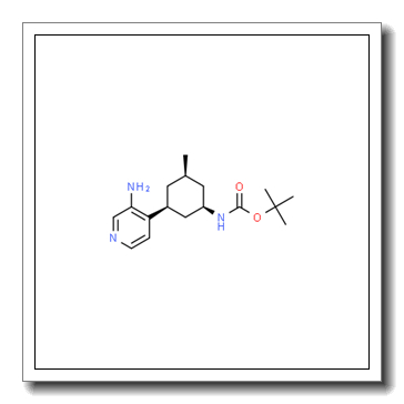 ((1R,3S,5R)-3-(3-氨基吡啶-4-基)-5-甲基环己基)氨基甲酸叔丁酯