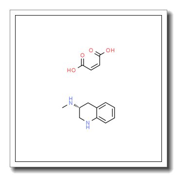 (R)-N-甲基-1,2,3,4-四氢喹啉-3-胺马来酸盐