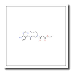 3-((3R,4R)-4-甲基-3-(甲基(7H-吡咯并[2,3-D]嘧啶-4-基)氨基)哌啶-