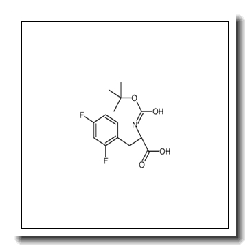 (2S)-3-(2,4-difluorophenyl)-2-[(2-methylpropan-2-yl)oxycarbonylamino]propanoic acid CAS 167993-00-2