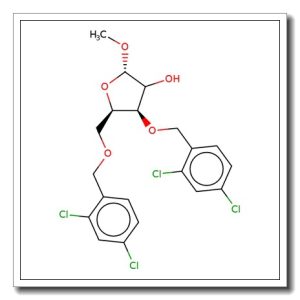 Methyl 3,5-di-O-(2,4-dichlorobenzyl)-a-D-ribofuranoside