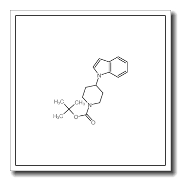 4-(1H-Indol-1-yl)-1-Piperidinecarboxylic Acid Tert-Butyl Ester CAS 170364-89-3