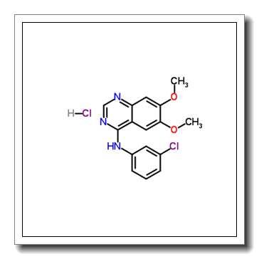 N-(3-Chlorophenyl)-6,7-dimethoxyquinazolin-4-amine hydrochloride CAS 170449-18-0