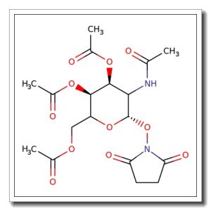 O-(2-Acetamido-3,4,6-tri-O-acetyl-2-deoxy-b-D-glucopyranosyl)-N-hydroxysuccinimide