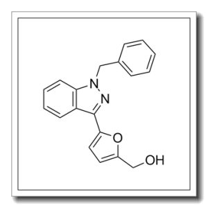3-(5-羟基甲基-2-呋喃基)-1-苯基吲哚