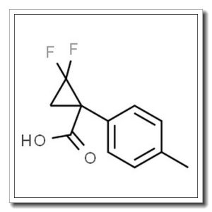 2,2-二氟-1-(对甲苯基)环丙烷-1-羧酸