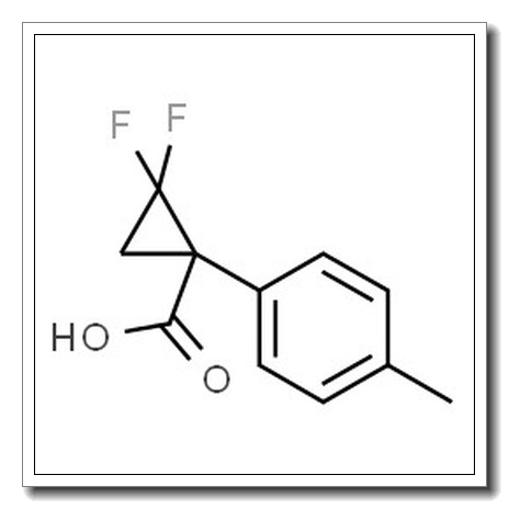 2,2-二氟-1-(对甲苯基)环丙烷-1-羧酸